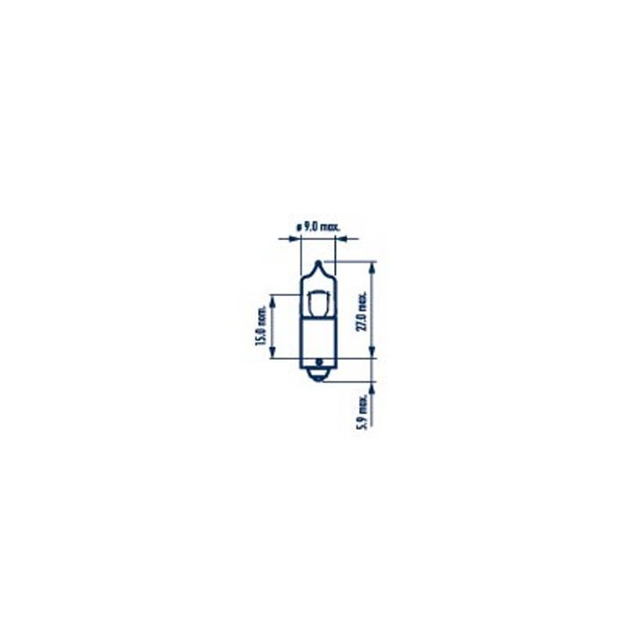Żarówka lampy kierunkowskazu NARVA 681613000