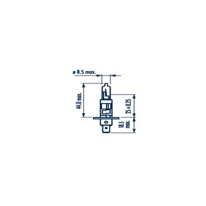 Żarówka reflektora świateł przednich NARVA 483203000