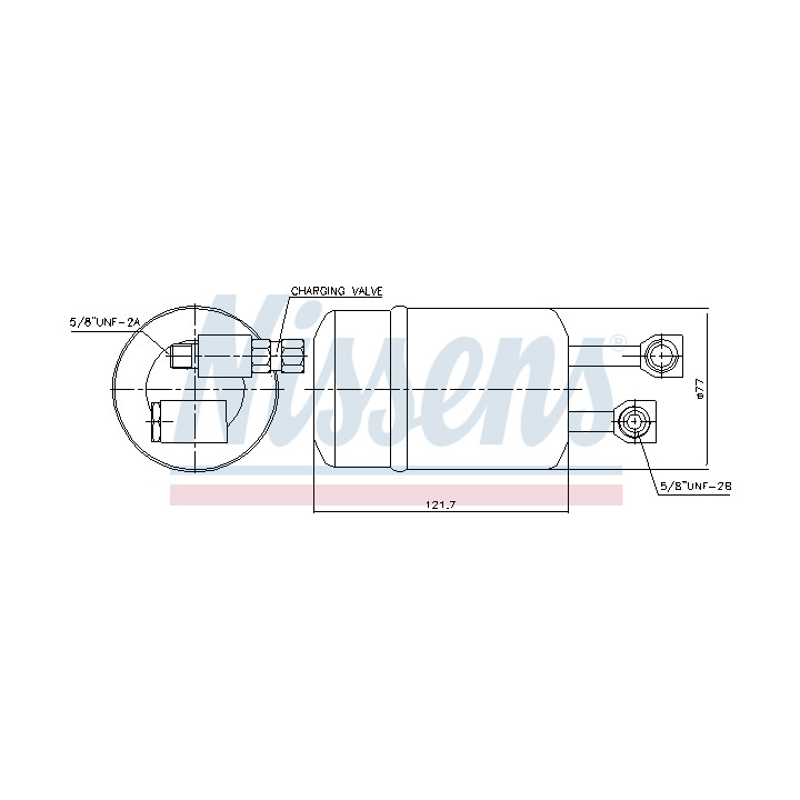 Osuszacz klimatyzacji NISSENS 95134