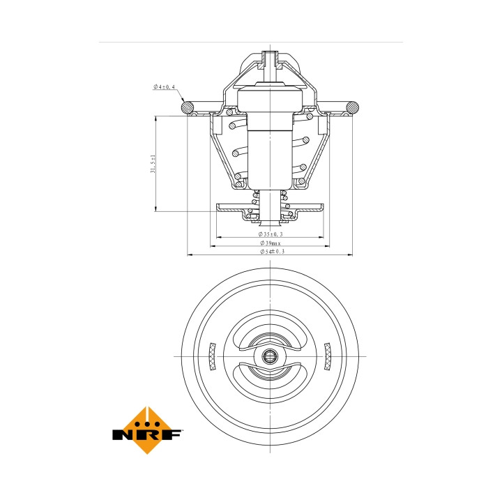 Termostat NRF 725202