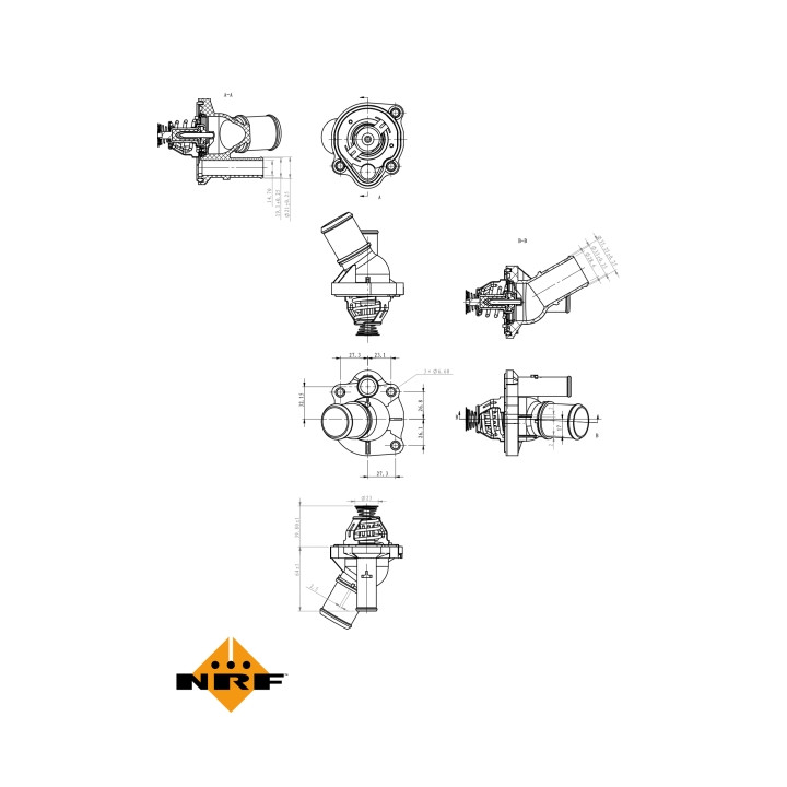 Termostat NRF 725000