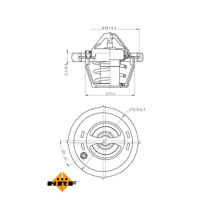 Termostat NRF 725159