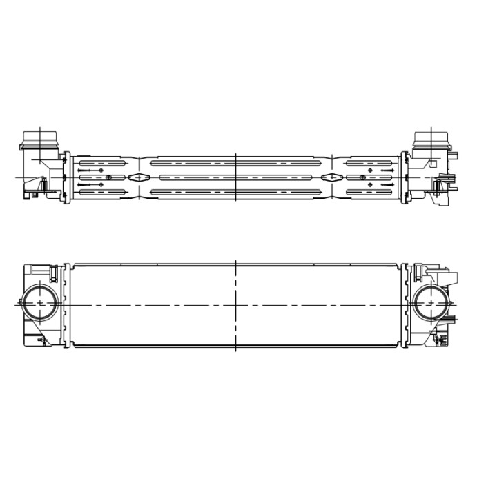 Chłodnica powietrza Intercooler NRF 309118
