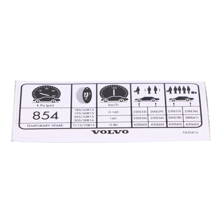 Decal Volvo (9430416)
