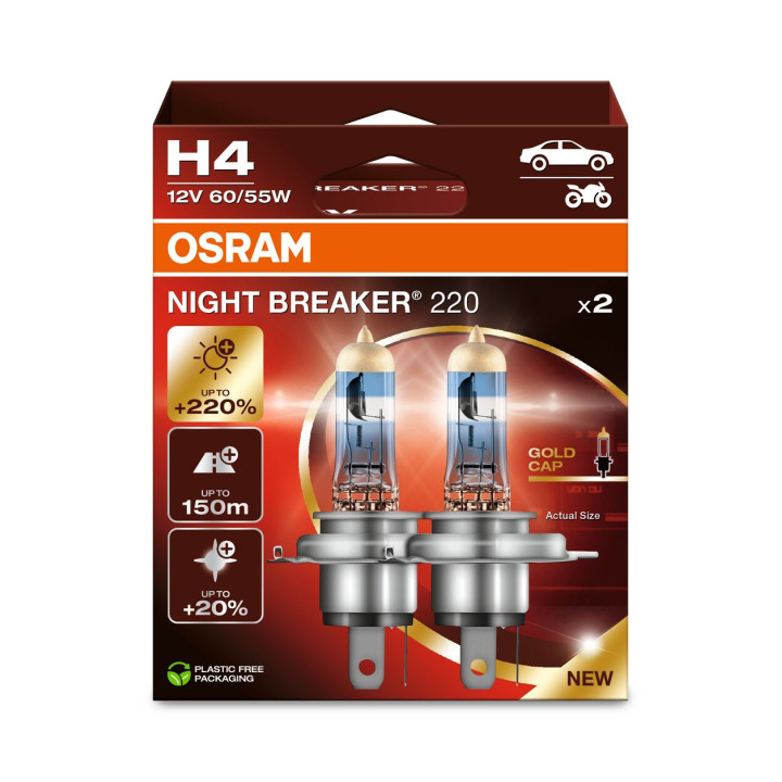 Żarówka reflektora świateł przednich OSRAM 64193NB220-2HB