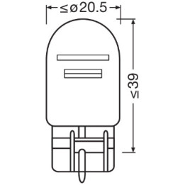 Żarówka lampy kierunkowskazu OSRAM 7515-02B