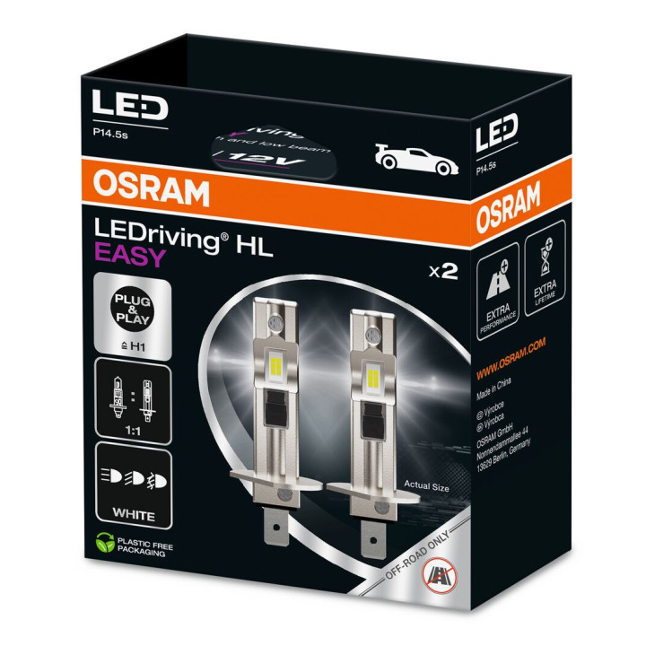 Żarówka reflektora świateł przednich OSRAM 64150DWESY-2HB