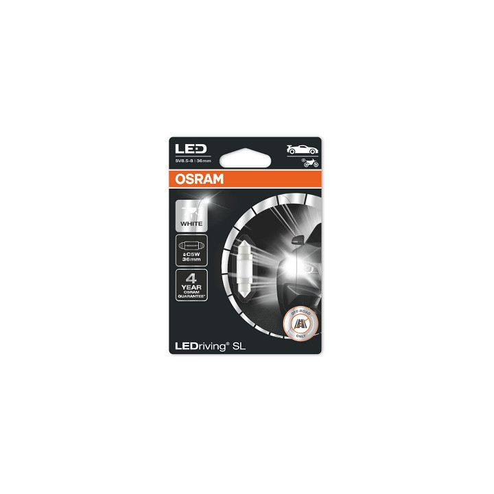 Żarówka oświetlenia wnętrza OSRAM 6418DWP-01B