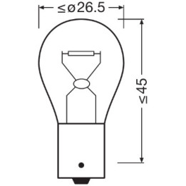 Żarówka lampy kierunkowskazu OSRAM 7507ULT