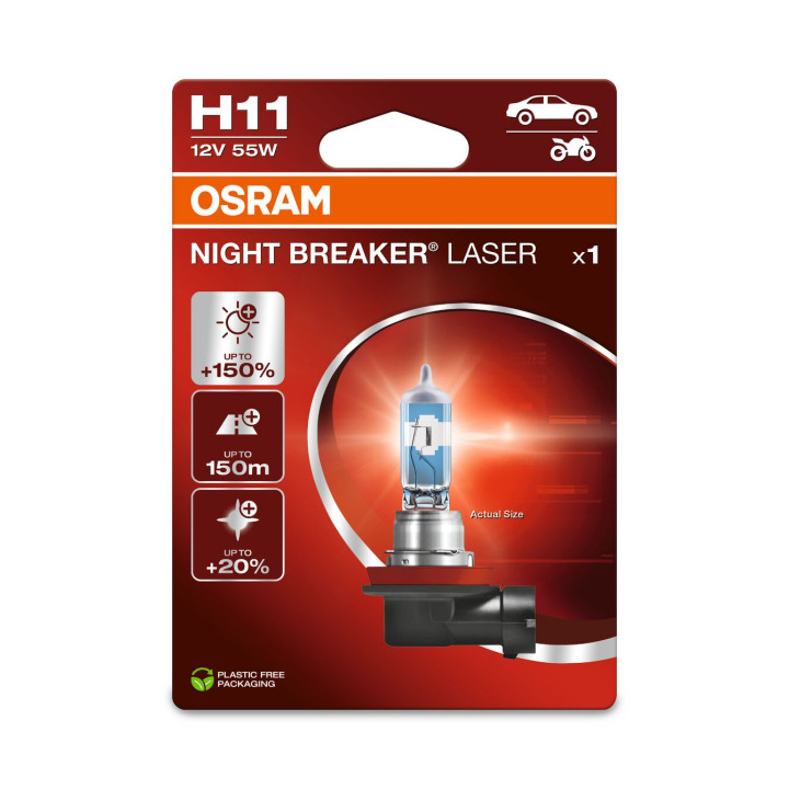 Żarówka reflektora świateł przednich OSRAM 64211NL-1BL