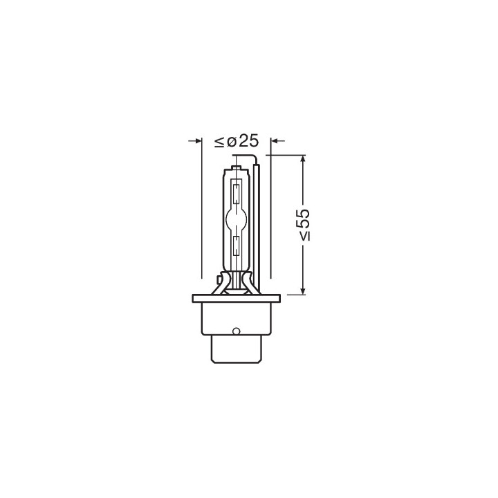 Żarówka reflektora świateł przednich OSRAM 66240-1HB