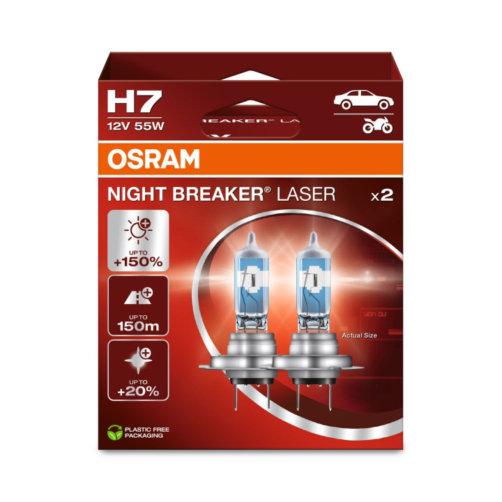 Żarówka reflektora świateł przednich OSRAM 64210NL-2HB