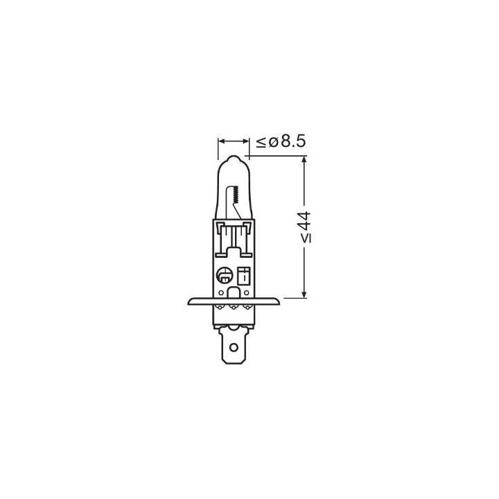 Żarówka reflektora świateł przednich OSRAM 64150-01B