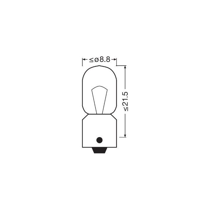 Żarówka lampy kierunkowskazu OSRAM 3893-02B