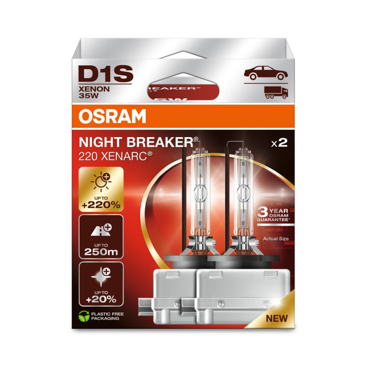 Żarówka reflektora świateł przednich OSRAM 66140XN2-2HB