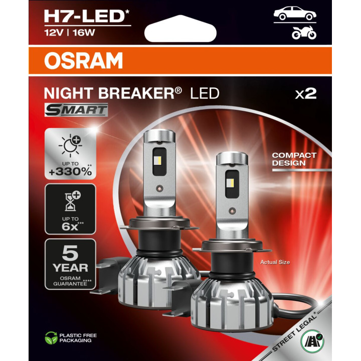Żarówka reflektora świateł przednich OSRAM 64210DWNBSM-2HB