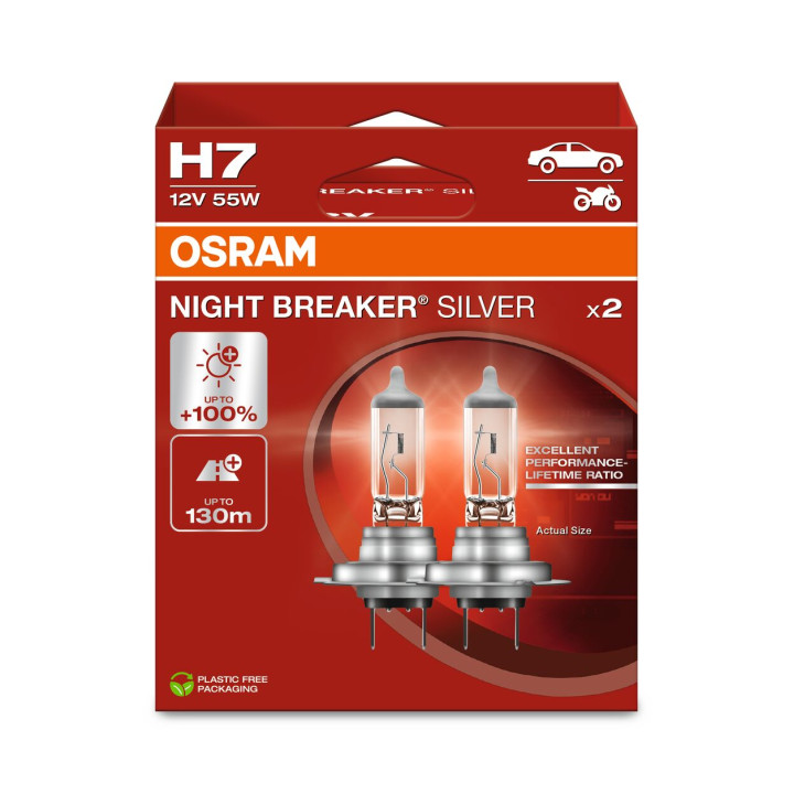 Żarówka reflektora świateł przednich OSRAM 64210NBS-2HB