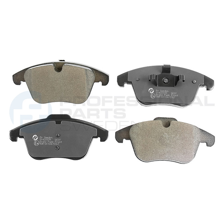 Klocki hamulcowe Professional Parts 51433109
