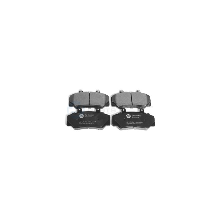 Klocki hamulcowe Professional Parts 51431179