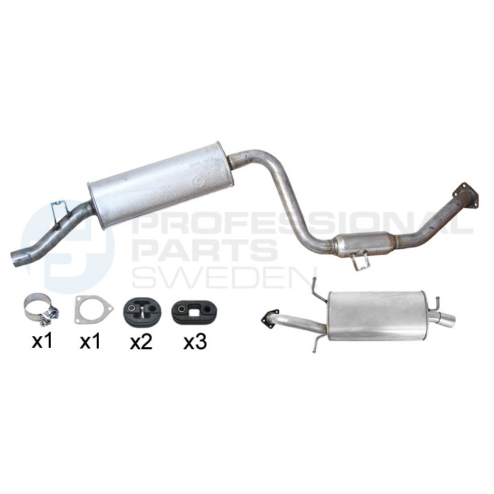 Układ wydechowy Professional Parts 254368064