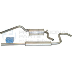 Układ wydechowy Professional Parts 254368000