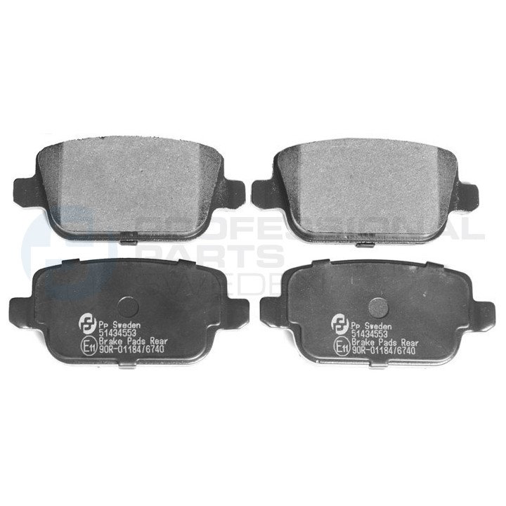 Klocki hamulcowe Professional Parts 51434553