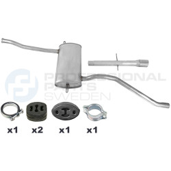 Układ wydechowy Professional Parts 254368050
