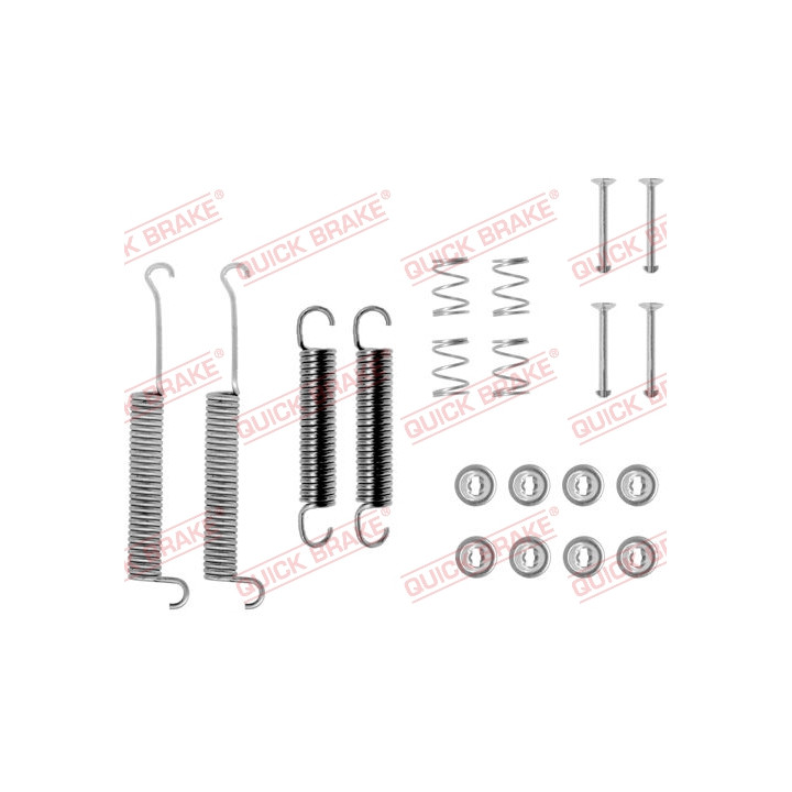 Zestaw montażowy szczęk hamulcowych QUICK BRAKE 105-0503