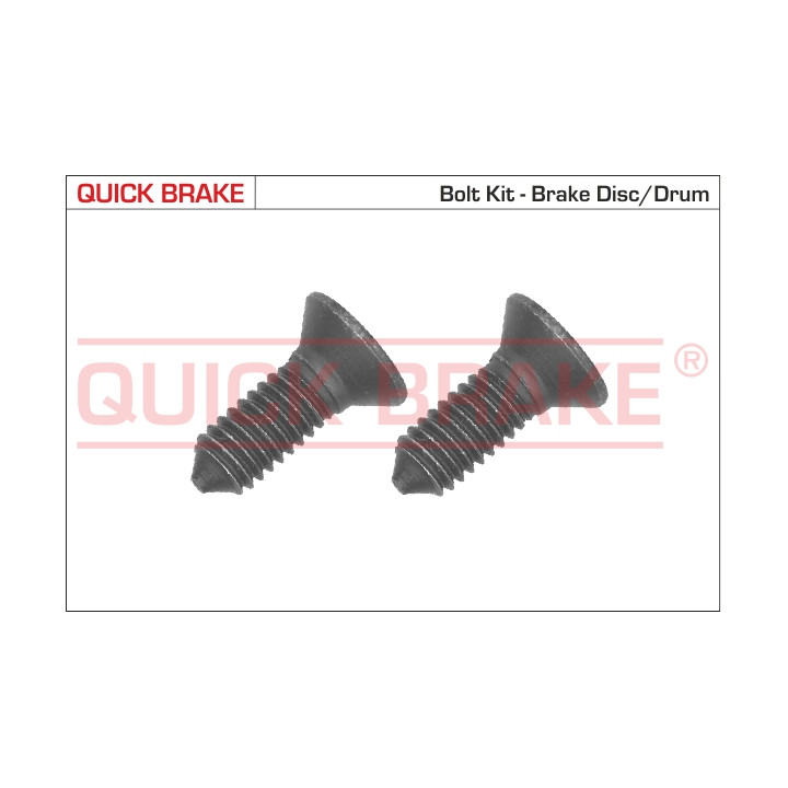 Zestaw śrub, tarcza hamulcowa QUICK BRAKE 11667K