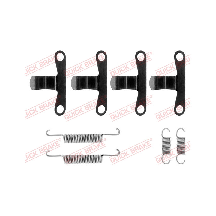Zestaw montażowy szczęk hamulcowych QUICK BRAKE 105-0594