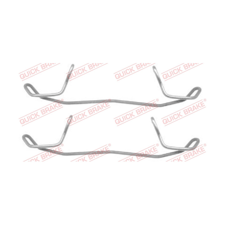 Zestaw montażowy klocków hamulcowych QUICK BRAKE 109-1123