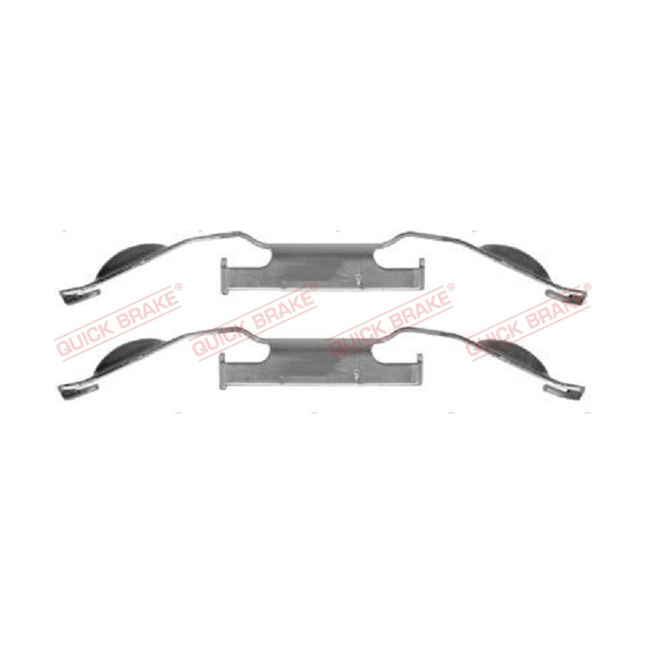 Zestaw montażowy klocków hamulcowych QUICK BRAKE 109-1221
