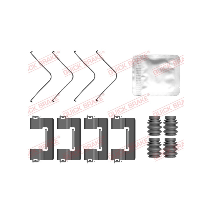 Klocki hamulcowe QUICK BRAKE 109-0163