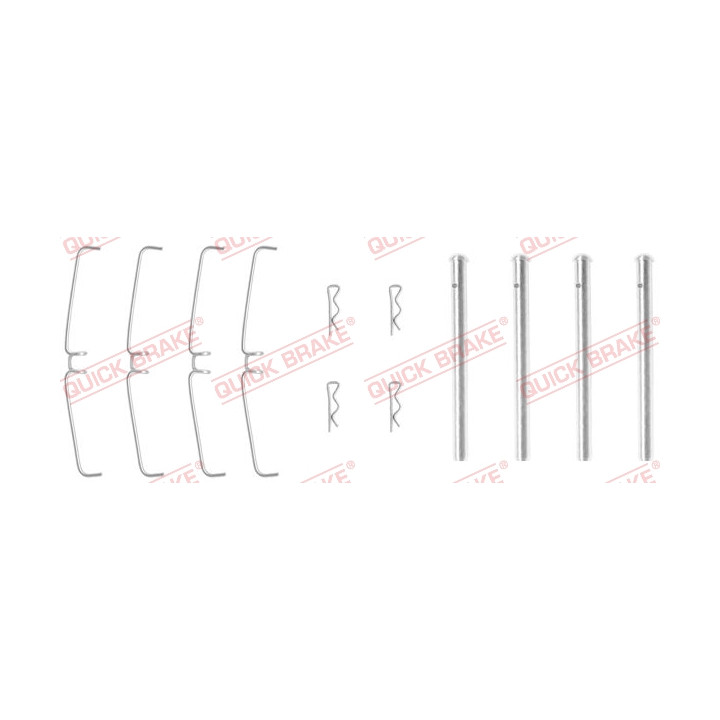 Zestaw montażowy klocków hamulcowych QUICK BRAKE 109-0965