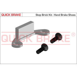 Zestaw akcesoriów, szczęki hamulcowe hamulca postojowego QUICK BRAKE 105-0481