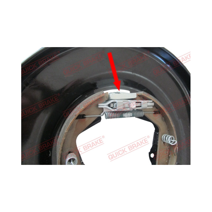 Zestaw montażowy szczęk hamulcowych QUICK BRAKE 105-0481