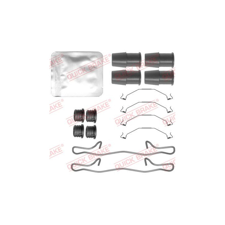 Zestaw montażowy klocków hamulcowych QUICK BRAKE 109-0145