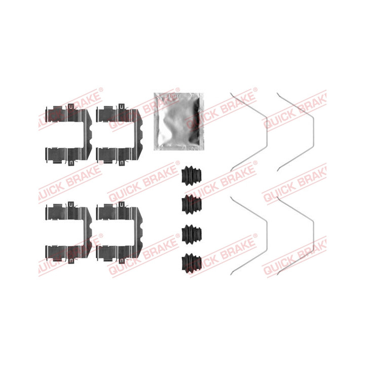 Klocki hamulcowe QUICK BRAKE 109-0057