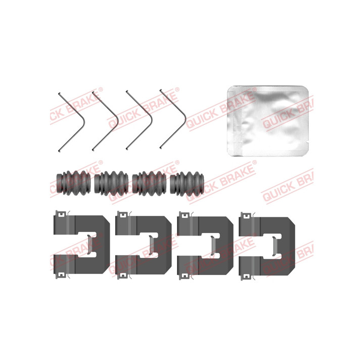 Klocki hamulcowe QUICK BRAKE 109-0160