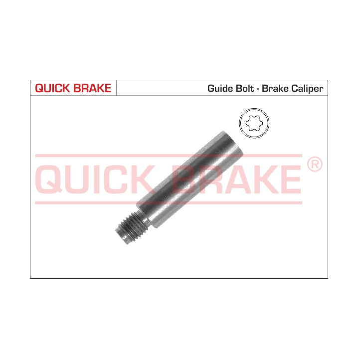 Sworzeń prowadzący, zacisk hamulca QUICK BRAKE 11201