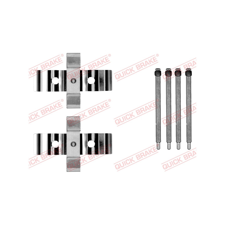 Klocki hamulcowe QUICK BRAKE 109-0054