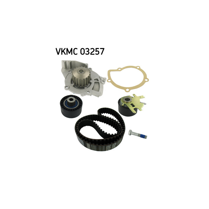 Pompa wodna + zestaw paska rozrządu SKF VKMC 03257