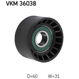 Rolka prowadząca pasek klinowy SKF VKM 36038