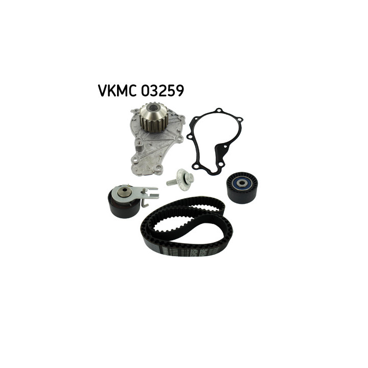 Pompa wodna + zestaw paska rozrządu SKF VKMC 03259