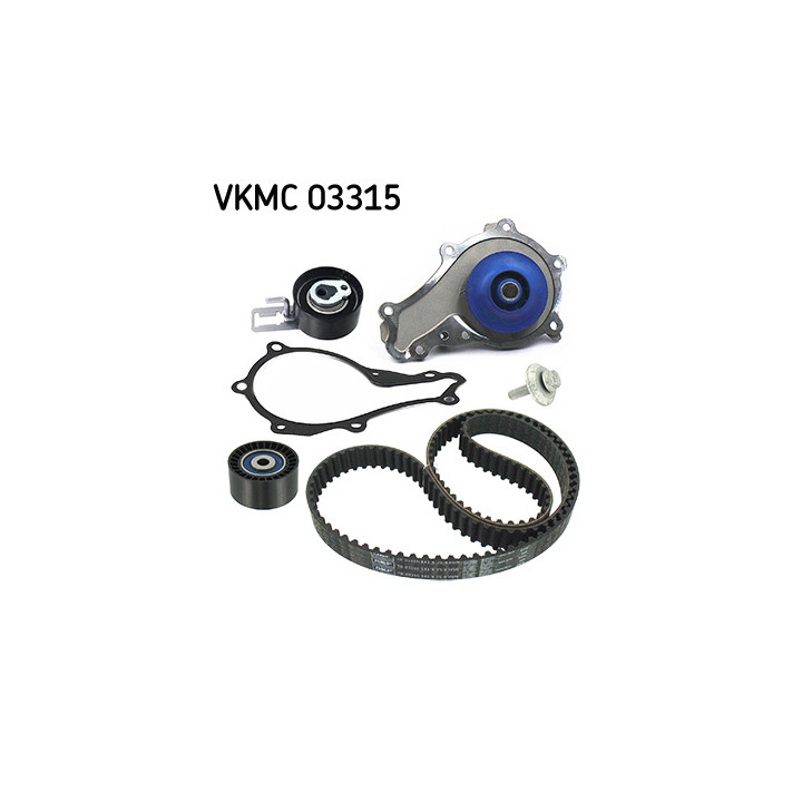 Pompa wodna + zestaw paska rozrządu SKF VKMC 03315