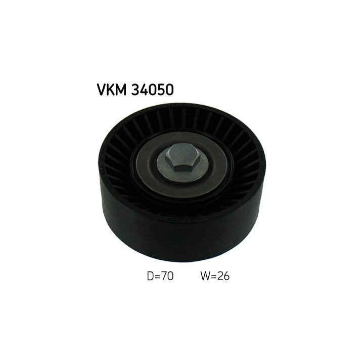 Rolka prowadząca pasek klinowy SKF VKM 34050