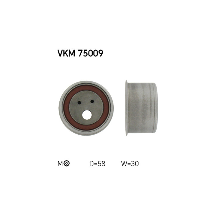 Rolka napinacza paska rozrządu SKF VKM 75009