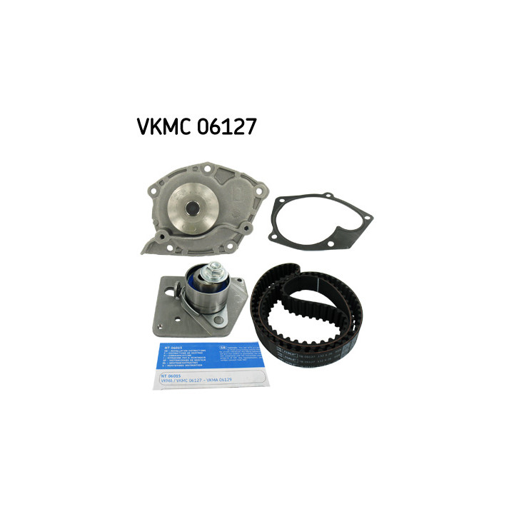 Pompa wodna + zestaw paska rozrządu SKF VKMC 06127