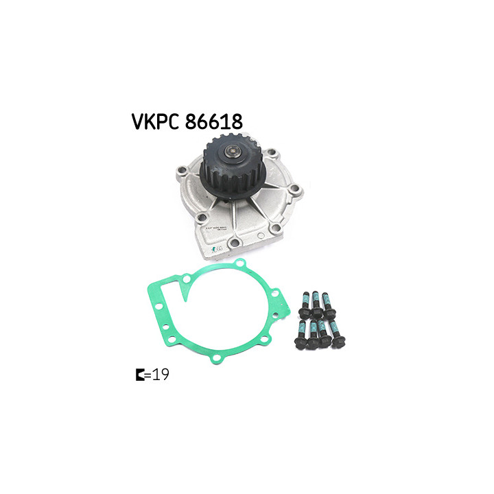 Pompa wody chłodzenia silnika SKF VKPC 86618