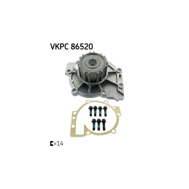 Pompa wody chłodzenia silnika SKF VKPC 86520